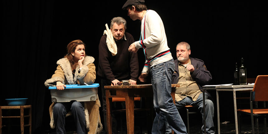 Proba predstave “Od Foše do Atlantide” Lea Leme, Foto: Saša Čuka Proba predstave “Od Foše do Atlantide” Lea Leme, Foto: Saša Čuka