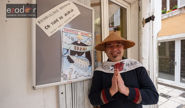 Đir po gradu, petak 9. veljače 2018. Varoški sushi Guinnessa ruši!