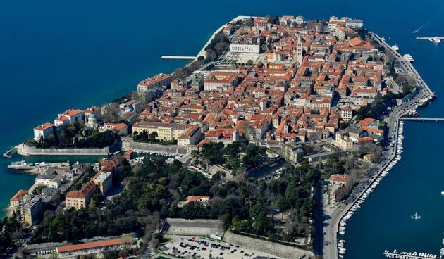 Zadar iz zraka, Panorama Zadra