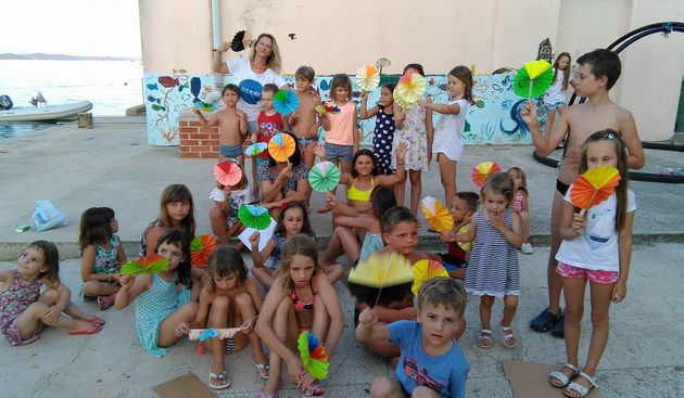 Udruga Eko-Zadar: Radionice oslikavanja stepenica i zida od srijede do petka