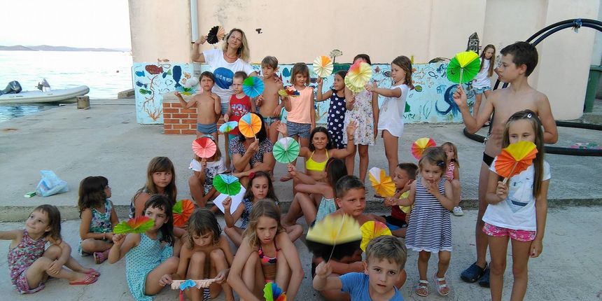 Udruga Eko-Zadar: Radionice oslikavanja stepenica i zida od srijede do petka