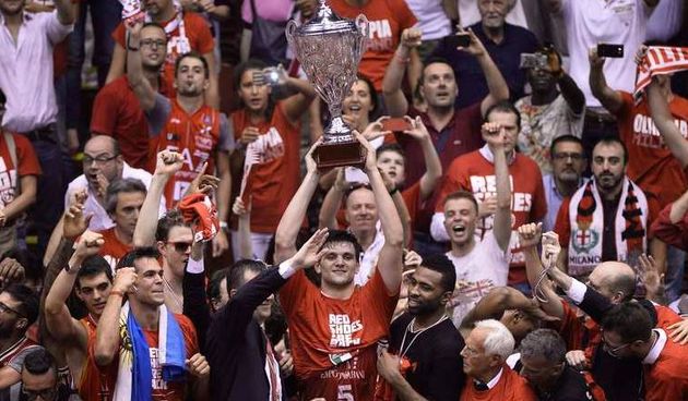 Emporio Armani, foto: legabasket.it