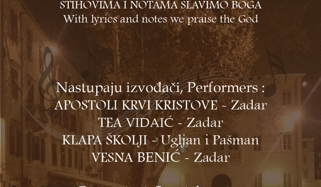 Koncert duhovne glazbe “Stihovima i notama slavimo Boga”