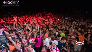 Veličanstven doček četvorice zadarskih Vatrenih