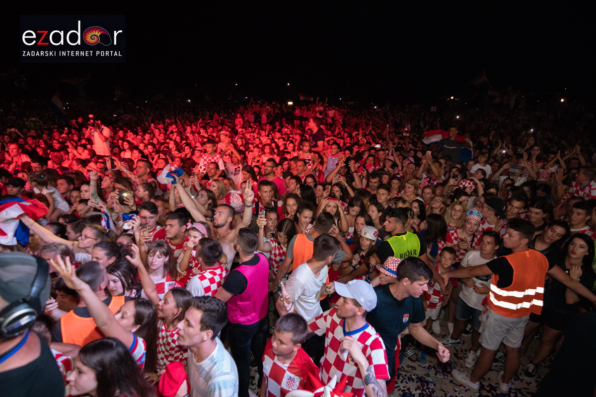 Veličanstven doček četvorice zadarskih Vatrenih