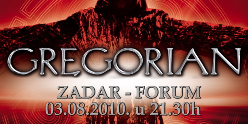 Gregorian u Zadru 3. kolovoza