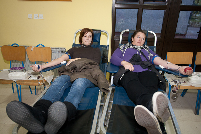 Akcija dobrovoljnog darivanja krvi DDK Bibinje, Foto: Leo Banic Akcija dobrovoljnog darivanja krvi DDK Bibinje, Foto: Leo Banic