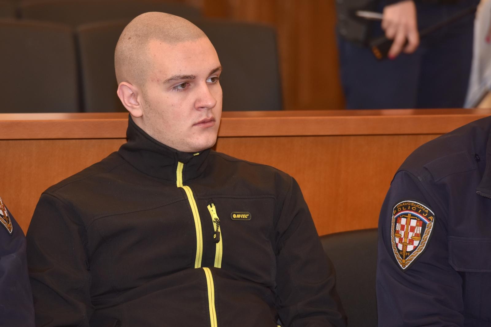 Suđenje Tinu Šunjergi na Županijskom sudu u Zadru