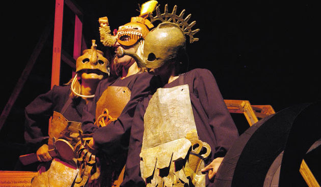 zadar 18.09.2006. sv.dominik lutkarska predstava ljepotica i zvijer