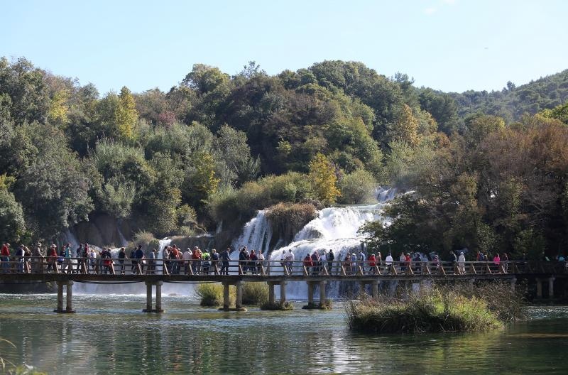 Nacionalni park Krka bilježi rekordan broj posjetitelja. Photo: Duško Jaramaz/PIXSELL