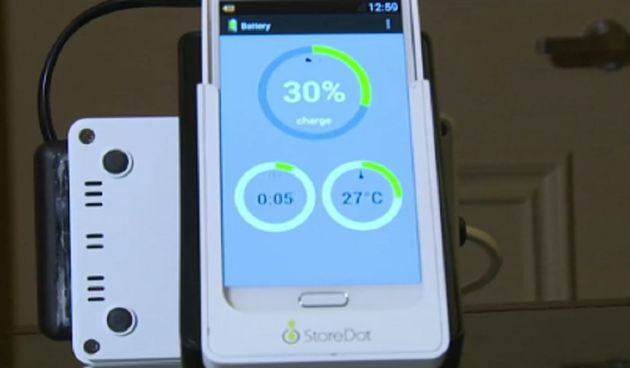 Izmislili novu bateriju: Mobitel koji se puni samo 1 minutu, foto: Screenshot Youtube