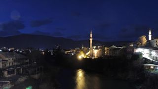 Noćni đir mostarskom starom jezgrom, Foto: Borna Filić/PIXSELL