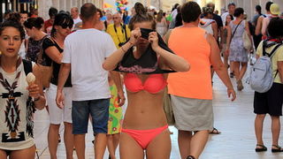 Skitnja gradom 22. srpnja 2013.  Foto: Roberto Lerga