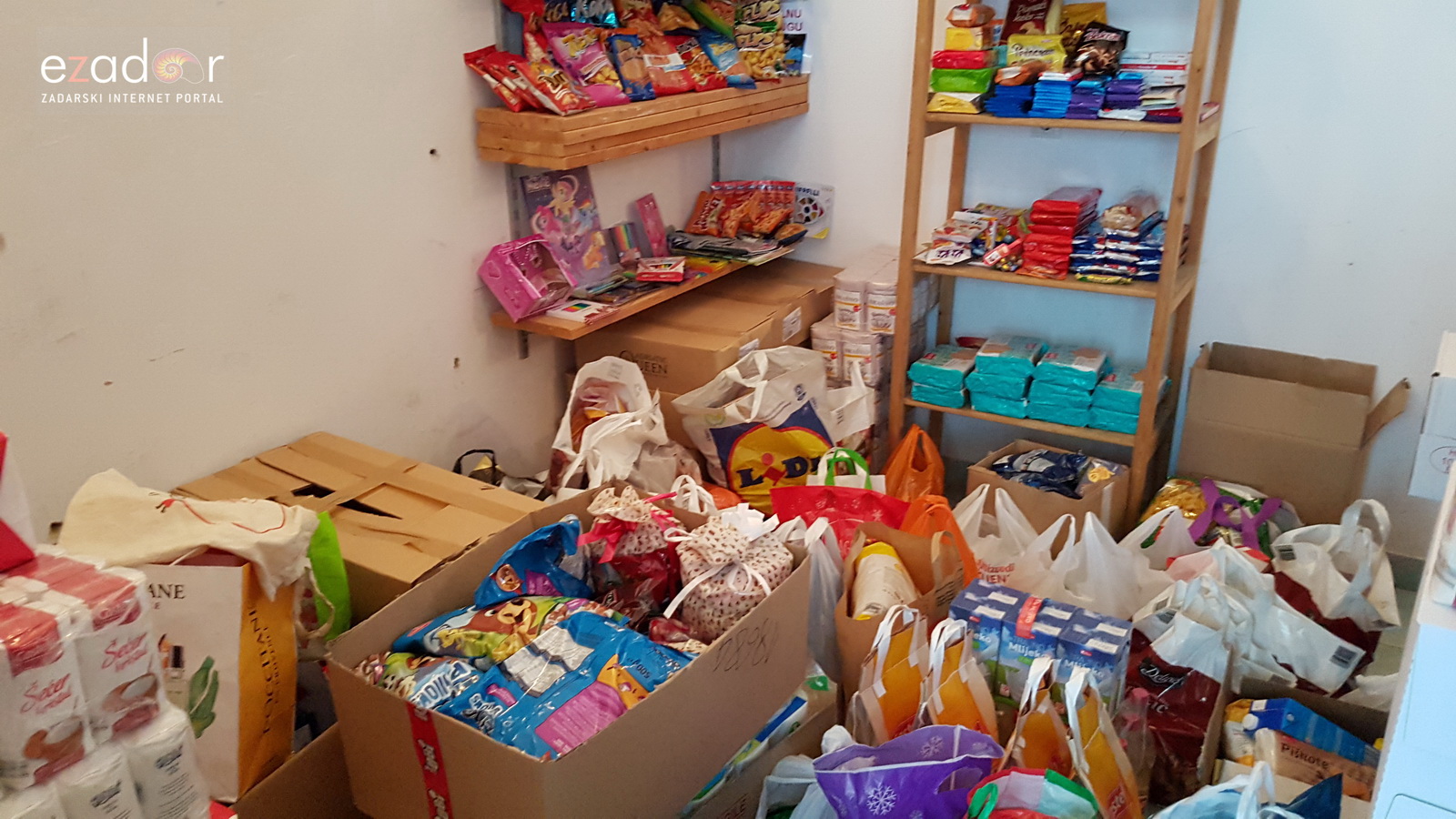 Humanitarna akcija HZSN Zadar i zadarskih sportaša za Socijalnu samoposlugu