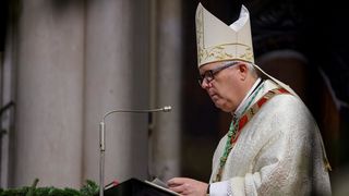 Nadbiskup Milan Zgrablić predvodio je misu na Božić u katedrali svete Stošije