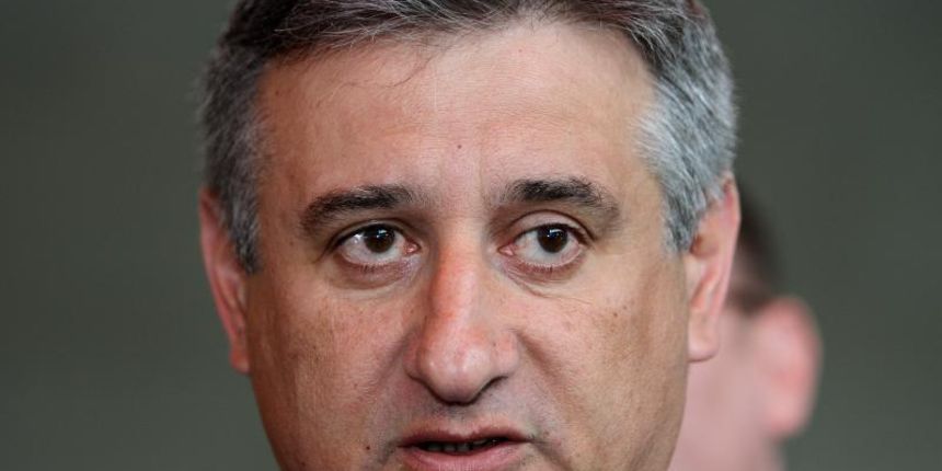 31.05.2013., Osijek – Predsjednik HDZ-a Tomislav Karamarko dao je izjavu za medije povodom nadolazeceg drugog kruga lokalnih izbora. Photo: Marko Mrkonjic/PIXSELL