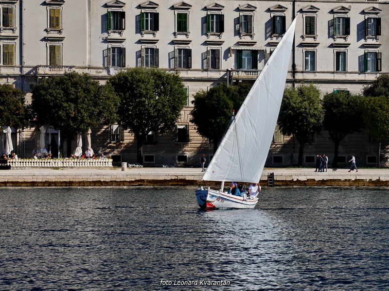 Zadarska Koka 2016. gledana s mora. Foto: Leonard Kvarantan Zadarska Koka 2016. gledana s mora. Foto: Leonard Kvarantan