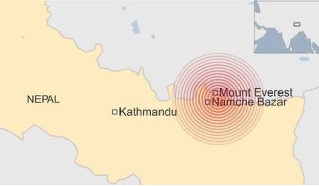 Novi potres magnitude 7,4 po Richteru pogodio Nepal!, foto: bbc.com