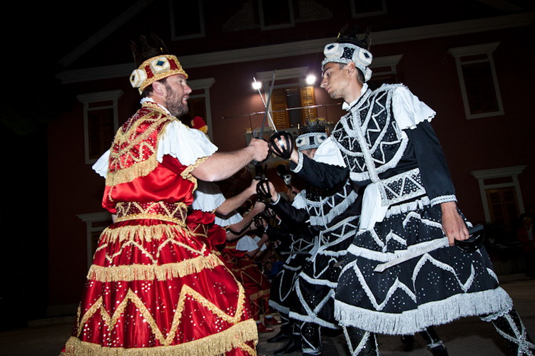 Biograd na Moru: Viteska igra, korculanska “Moreska”, Foto: Franjo Juric Biograd na Moru: Viteska igra, korculanska “Moreska”, Foto: Franjo Juric