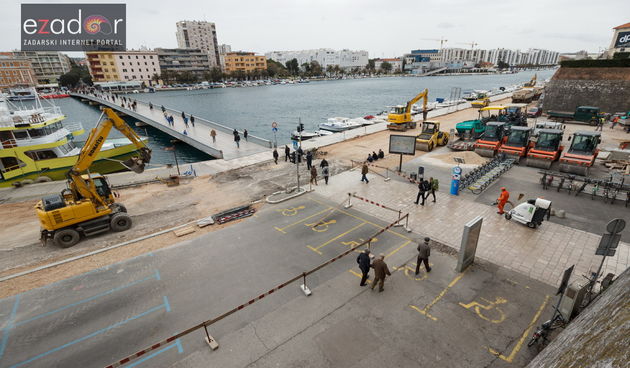 Đir po gradu, srijeda 4. travnja 2018., Zadarski most, Nova vrata, Liburnska obala