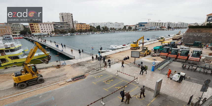 Đir po gradu, srijeda 4. travnja 2018., Zadarski most, Nova vrata, Liburnska obala