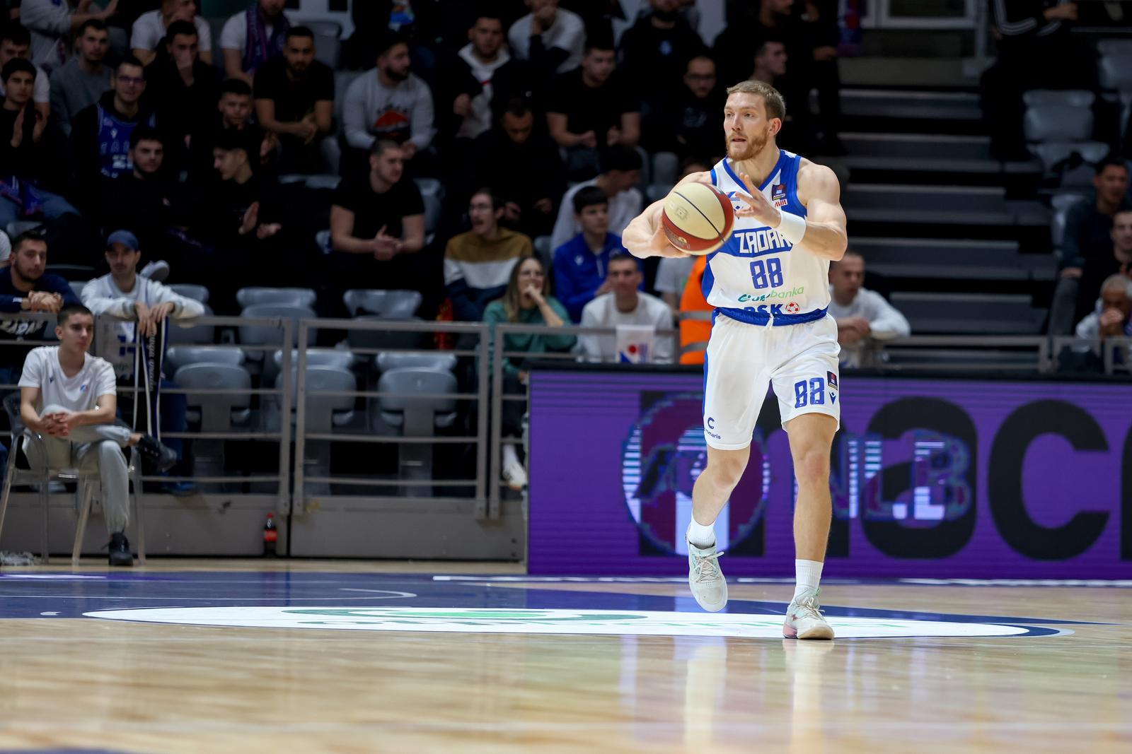 AdmiralBet ABA liga, 14. kolo: KK Zadar – Spartak Office Shoes AdmiralBet ABA liga, 14. kolo: KK Zadar – Spartak Office Shoes