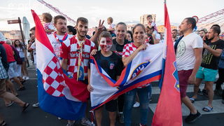 Veličanstven doček četvorice zadarskih Vatrenih
