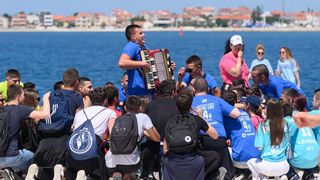 Zadarski maturanti obilježili kraj škole na rivi