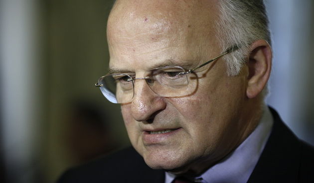 Zagreb, 031212.
Svecana podjela drzavnih nagrada za znanost odrzana je u Hrvatskom saboru. Predsjednik Hrvatskog sabora Josip Leko i ministar obrazovanja, znanosti i sporta Zeljko Jovanovic urucili su povelje dobitnicima nagrada. Nazocio je i predsjednik