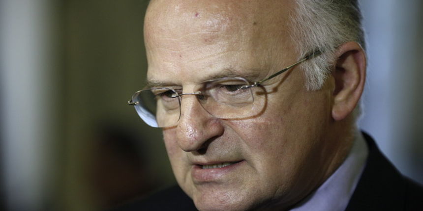 Zagreb, 031212.
Svecana podjela drzavnih nagrada za znanost odrzana je u Hrvatskom saboru. Predsjednik Hrvatskog sabora Josip Leko i ministar obrazovanja, znanosti i sporta Zeljko Jovanovic urucili su povelje dobitnicima nagrada. Nazocio je i predsjednik