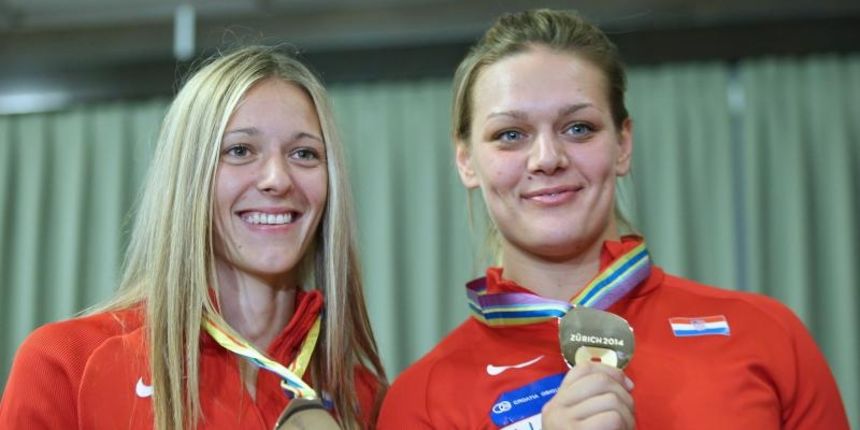 Ana Šimić i Sandra Perković, Photo: Sanjin Strukic/PIXSELL Ana Šimić i Sandra Perković, Photo: Sanjin Strukic/PIXSELL