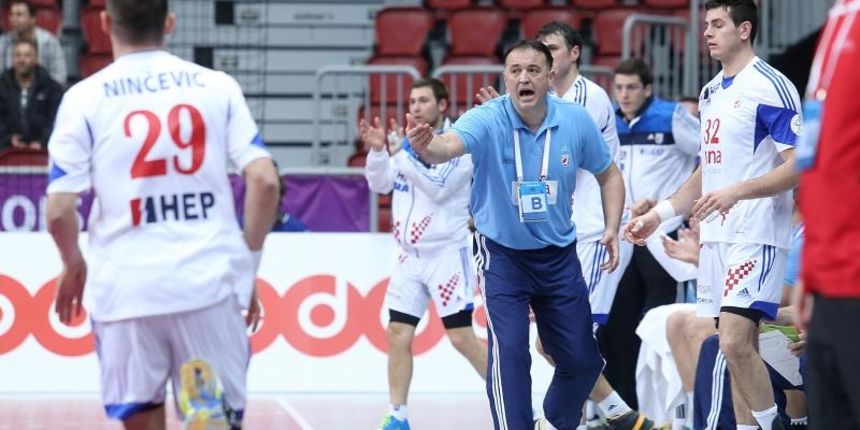 Duhail Handball Sports Hall, Doha, Katar – 24. Svjetsko rukometno prvenstvo, 1. kolo, grupa B, Hrvatska – Austrija 32-30. Foto: Goran Stanzl/PIXSELL Duhail Handball Sports Hall, Doha, Katar – 24. Svjetsko rukometno prvenstvo, 1. kolo, grupa B, Hrvatska – Austrija 32-30. Foto: Goran Stanzl/PIXSELL