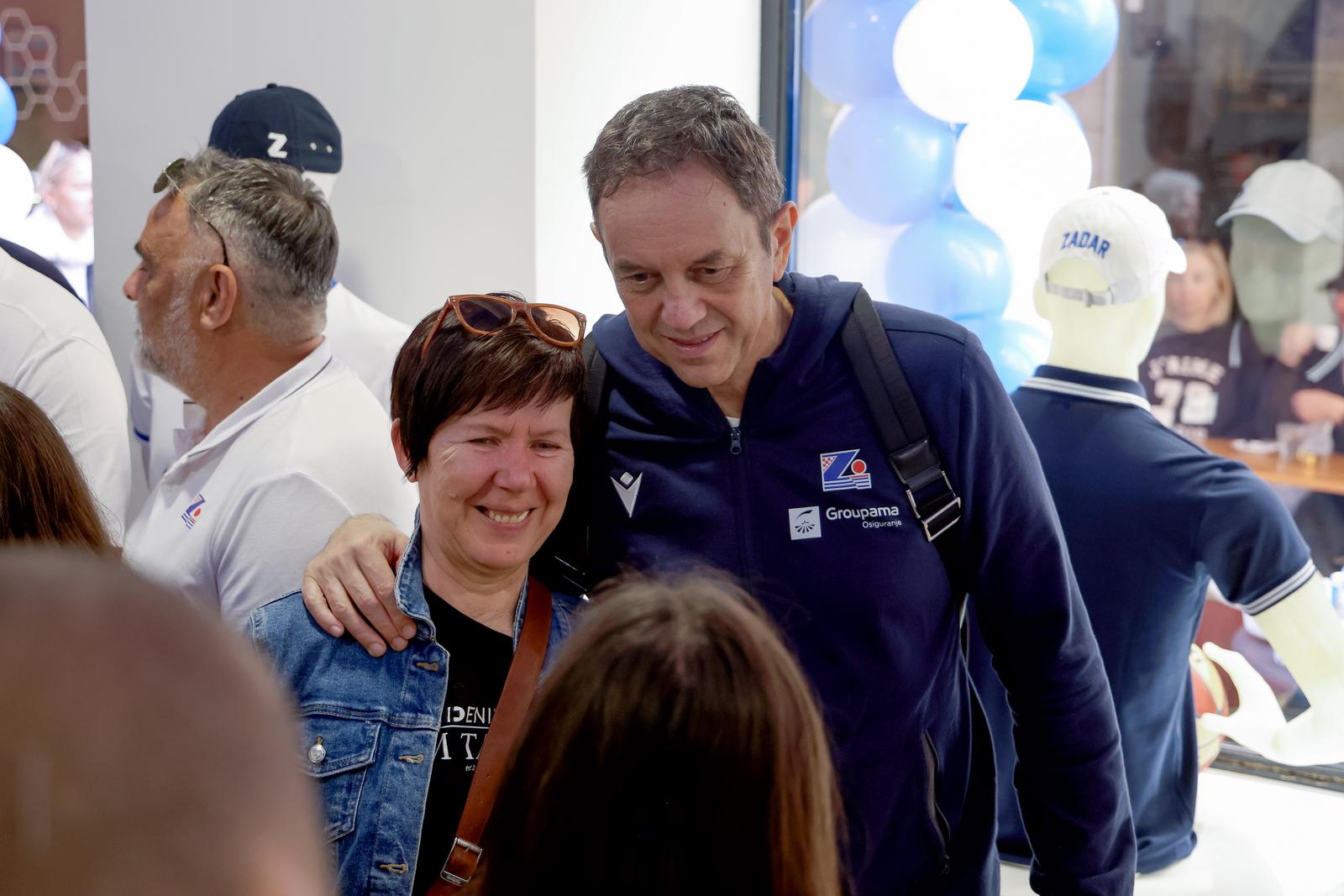 Otvorenje Fan shopa KK Zadar