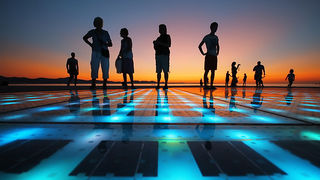 Suton na zadarskoj rivi 15. rujna 2011. (foto:Saša Čuka)