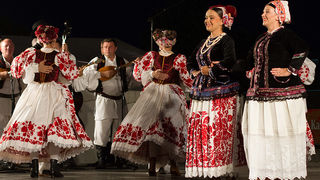Bibinje: Nastup ansambla Lado, foto: Leo Banić
