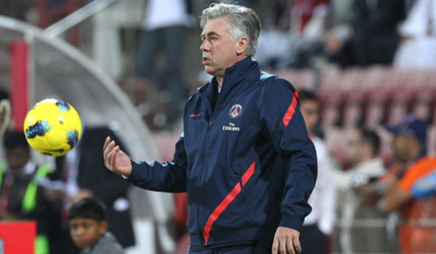 Carlo Ancelotti, foto: psg.fr
