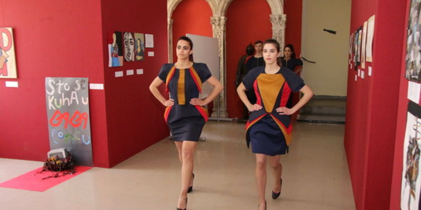 Županijska smotra “Art dizajn” učenika srednjih škola Zadarske županije. Otvorenje uz modnu reviju je održano u Narodnom muzeju grada Zadra