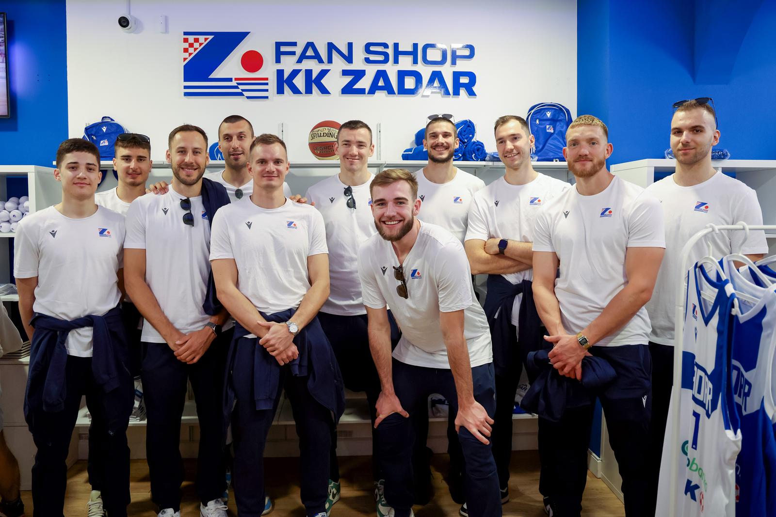 Otvorenje Fan shopa KK Zadar