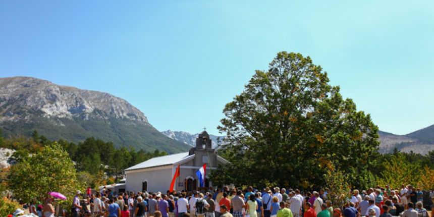 Tradicionalna proslava Velike Gospe na Velikom Rujnu, foto: Narodni list