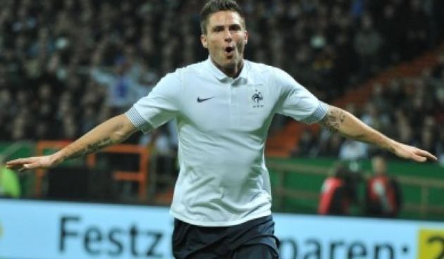 Olivier Giroud, foto: francefootbal.fr