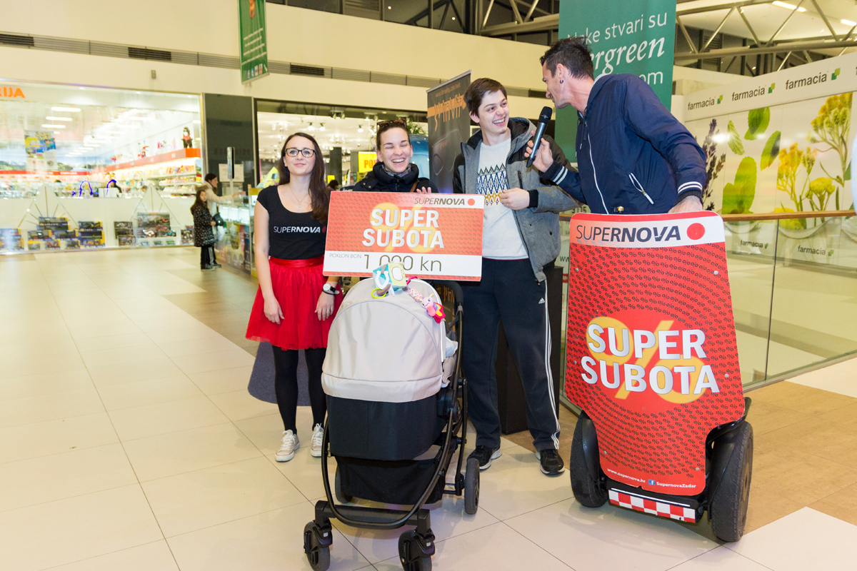 Super subota u centru Supernova Zadar