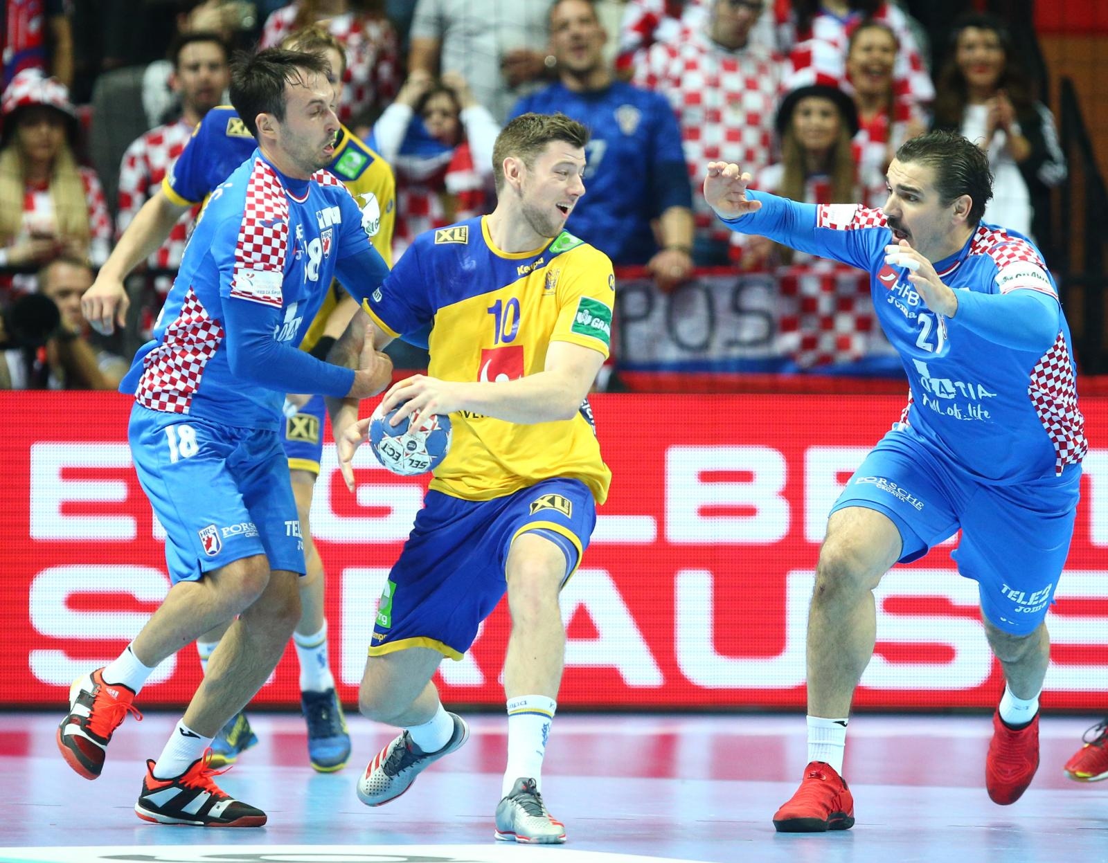 Spaladium Arena, Split – Europsko rukometno prvenstvo, skupina A, 3. kolo, Hrvatska – Švedska 31-35