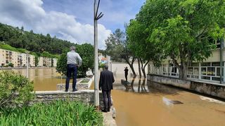 Obrovac: Zrmanja dosegnula nikad zabilježen vodostaj