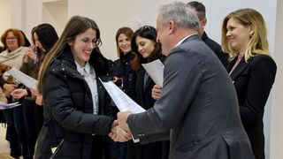 Podjela ključeva i useljenje korisnika u Centar za mlade Podjela ključeva i useljenje korisnika u Centar za mlade