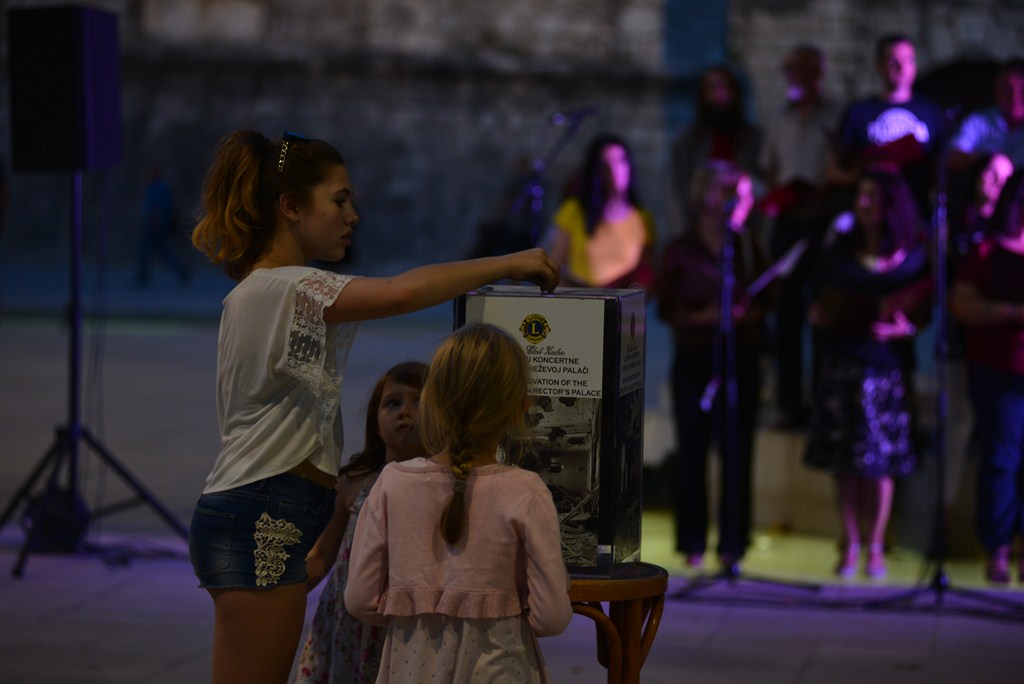 Zbor Petar Zoranić nastupio na Zadar classic open air-u