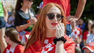 Navijačko ludilo u Zadru za vrijeme i nakon finala Svjetskog prvenstva Navijačko ludilo u Zadru za vrijeme i nakon finala Svjetskog prvenstva