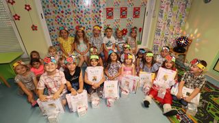 Oproštajna zabava za 26 virskih predškolaca u Dječjem vrtiću Smješko.