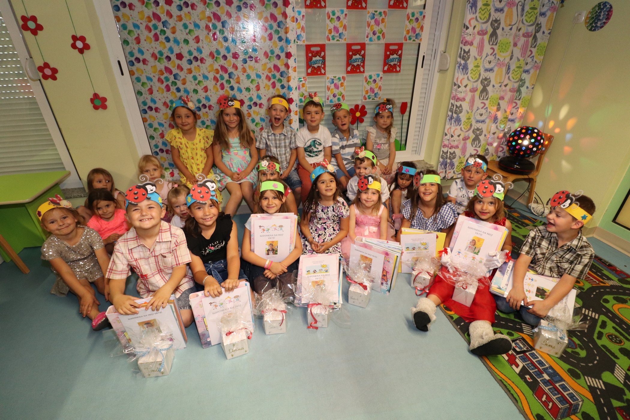 Oproštajna zabava za 26 virskih predškolaca u Dječjem vrtiću Smješko.