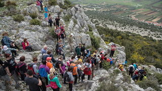 Drugi Planinarski pohod “Hajdemo do Vrane” 2. travnja 2016. Foto: Vinko Pešić