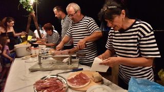 Zadar: Posljednja večer tradicionalne fešte Noć punog miseca, Photo: Dino Stanin/PIXSELL